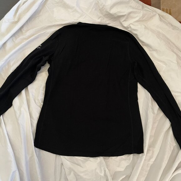 Icebreaker Men's Large Bodyfit 200 Merino Wool Black Base Layer - Picture 2 of 4